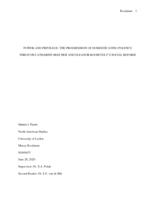 POWER AND PRIVILEGE: THE PROGRESSION OF DOMESTICATING POLITICS THROUGH CATHARINE BEECHER AND ELEANOR ROOSEVELT’S SOCIAL REFORM