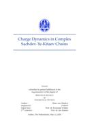 Charge Dynamics in Complex Sachdev-Ye-Kitaev Chains