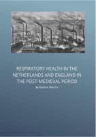 Respiratory health in the Netherlands and England in the post-medieval period