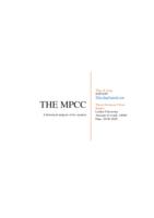 The MPCC - A historical analysis of its creation