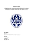 Living with Hugo: The impact of modern imperialism and economic nationalism on the bilateral relations between the US and Venezuela under Hugo Chávez, 1999-2013