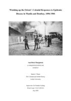 ‘Washing up the Orient’: Colonial Responses to Epidemic Disease in Manila and Bombay, 1896-1904