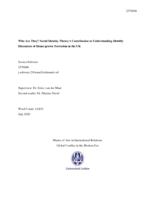 Who Are They? Social Identity Theory’s Contribution to Understanding Identity Discourses of Home-grown Terrorism in the UK