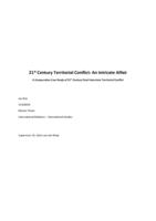 21st Century Territorial Conflict: An Intricate Affair