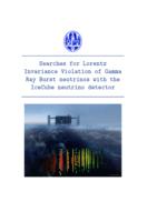 Searches for Lorentz Invariance Violations with the IceCube Neutrino Detector
