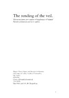 The rending of the veil: The iconoclastic post-scriptum of Epiphanius of Salamis’ Epistula ad Joannem and its reception.