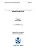 THE INTERPLAY BETWEEN SCALAR INFERENCE & EMOTIONAL VALENCE: AN INTERACTIONAL ALTERNATIVE