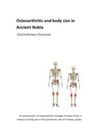 Osteoarthritis and Body Size in Ancient Nubia