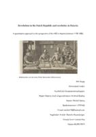 Revolution in the Dutch Republic and resoluties in Batavia
