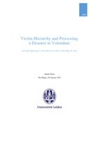 Victim Hierarchy and Processing a Disaster in Volendam