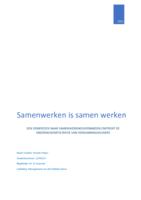 Samenwerken is samen werken