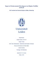 Impact of Socioeconomic Development on Regime Stability in Brazil