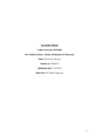 Political Insiders Outside The Party – An analysis of Irish ex-party independents and their transfer relationships with their former parties: 1982 – 2020.