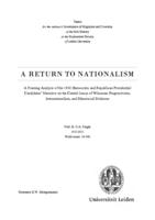 A Return to Nationalism