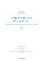 Corona in het Parlement