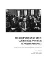 The composition of state committees and their representativeness