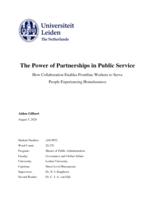 The Power of Partnerships in Public Service