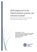 Self-employed in the Dutch pension system