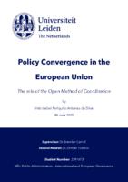 Policy Convergence in the European Union