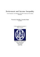 Retirement and Income Inequality