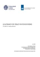 Legitimacy of policy interventions