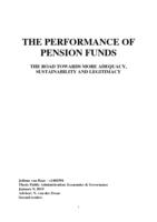 The performance of pension funds