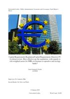 Capital Requirements Regulation/Capital Requirements Directive IV