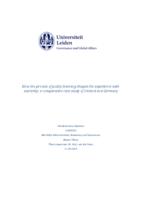 How the process of policy learning shaped the experience with austerity; a comparative case study of Ireland and Germany