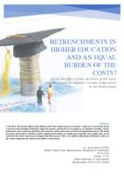 Retrenchments in higher education and an equal burden of the costs? About the effect of the abolition of the basic student grant on students’ income composition in the Netherlands