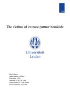 The victims of intimate partner homicide