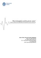 Why do hospitals need the private sector? A study on public private partnerships and information security in health care