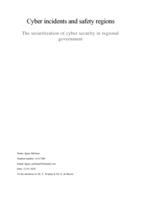 Cyber incidents and safety regions