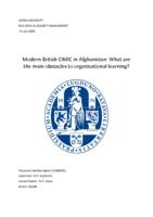 Modern British CIMIC in Afghanistan