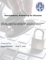 Ransomware, Preparing for Disaster