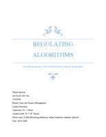 Regulating Algorithms