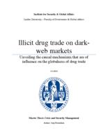 Illicit drug trade on dark-web markets