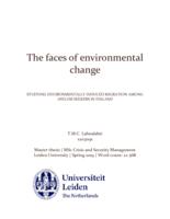 The faces of environmental change
