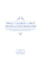 Small Lizards, Large Translation Problems