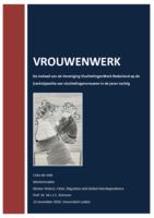 Vrouwenwerk: De invloed van de Vereniging Vluchtelingenwerk Nederland op de (rechts)positie van vluchtelingenvrouwen in de jaren tachtig