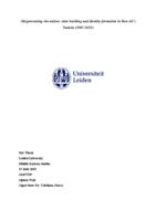 (Re)presenting the nation: state building and identity formation in Ben Ali’s Tunisia (1987-2011)