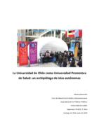 La Universidad de Chile como Universidad Promotora de Salud: un archipiélago de islas autónomas