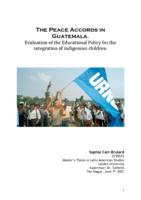 The Peace Accords in Guatemala.