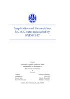 Implications of the neutrino NC/CC ratio measured by SND@LHC