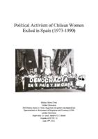 Political Activism of Chilean women exiled in Spain (1973-1990)