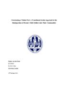 Overcoming a Violent Past: a Transitional Justice Approach to the Reintegration of Former Child Soldiers into Their Communities