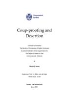 Coup-proofing and Desertion