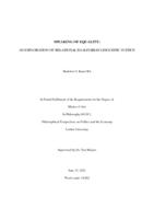 Speaking of Equality: An Exploration of Relational Egalitarian Linguistic Justice