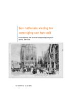 Een nationale viering ter vereniging van het volk