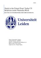 Stuck in the Friend Zone? India-US Relations under Narendra Modi
