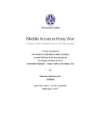 Middle Actors in Proxy War